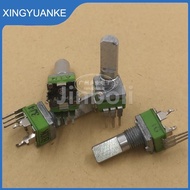 1PCS RK097N Single Vertical Potentiometer Bent Foot 3Pins B10K B50K A50K A1M Adjustable Potentiomete