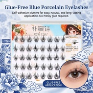 Lightweight C Curl False Eyelashes - Long Lasting Press On Lashes for Women