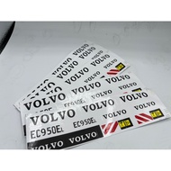 Remote Control Excavator Sticker cat Volvo Huina 580 593 594 592 Double Eagle