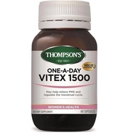 Thompson's One-A-Day Vitex 1000mg Atasi Gejala PMS 60 Capsules