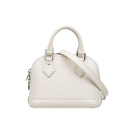 「JL精品代購」9新 LV 白水波紋Nano Alma ic 芯片款