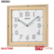 Seiko Clock นาฬิกาแขวน รุ่น QXA758B ขอบสีครีม [12 นิ้ว]