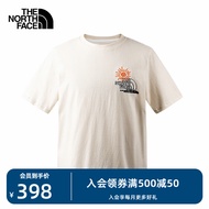 北面（The North Face）北面短袖T恤男户外春季上新|812D AI0/米色 XL/180