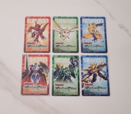 03主角Battle Spirits特典藍卡全套 平賣舊版數碼暴龍卡/咭/digimon card TCG Wonder Swan Color Blue Card $2850