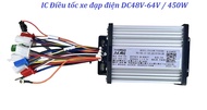 IC điều tốc xe đạp điện 48V-64V / 450W gồm 9 sò 3 chế độ chống trộm thông minh 3 tốc độ