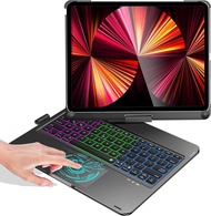 MD Touchpad Keyboard Case for mini 7th 6th 2024 iPad 10.9" 10th Generation ipad air 4th or 5th 6thre