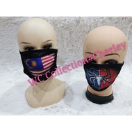 Mask Malaysia Logo Spiderman Logo Cotton Comfortable Unisex