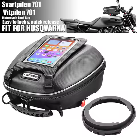 Motorcycle Tank Bagfor HUSQVARNA Svartpilen701 Vitpilen701 Svartpilen Vitpilen 701 Quick Lock Luggag