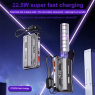 tinchighid 21700 Universal Battery Charger Case 20W Type-C Battery Holder Built-in Cable Detachable 