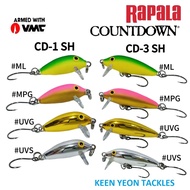 RAPALA COUNTDOWN FISHING LURE CD01/ CD03/ CD01SH/ CD03SH