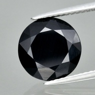 Natural Black Spinel Gem ( Opaque ) 4.14ct, Thailand *Black Diamond Substitute*