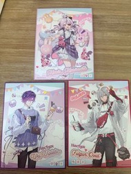 彩虹社 nijisanji en 樂園巡遊系列 色紙 fulgur, uki, maria
