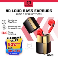 REMAX Earbud Cute Lipstick High Quality Bass Power Bluetooth Earbuds True Wireless Earphones AKTWS5