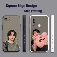 Casing For OPPO A12 A3S A5S A5 A7 A15 A15S A16 A16S A12E bts jimin Jungkook RTT16 Phone Case Square 