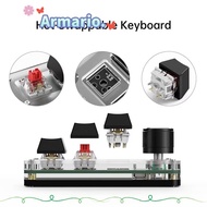 ARMARIO|Mechanical Keyboard, 3 Keys Mini Gaming Keyboard, | Backlit Knob Keypad Photoshop
