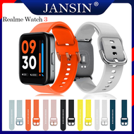 Silicone Band Realme Watch 3 Soft Sport Strap realme watch 3 Smart Watch replacement Watchband