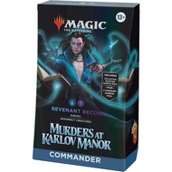 Magic The Gathering Murders at Karlov Manor Commander Deck - Revenant Recon MTG Precon Sealed Authen