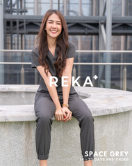 REKA_Space Grey - BEATRIX (ชุดสครับพร้อมปักชื่อ)