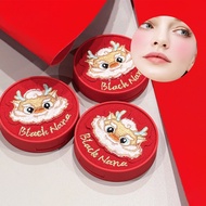 พาเล็ทปัดแก้มขาวดำ-สีพีช3สี,เม็ดสีแร่ที่ปัดแก้มผงสำหรับคอนทัวร์และแรเงา-บลัชออนสีชมพูรวมอยู่ด้วย