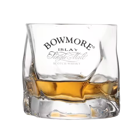 Bowmore Single Malt Scotch Whisky Crystal Glass Neat Brandy Snifter Wine Taster Drinking Copita Vodk