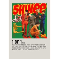 【READY STOCK】Aesthetic Poster Wall 1 of 1 by SHINee famous boy band