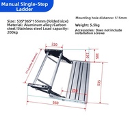 Foldable Aluminum Manual Step Tread