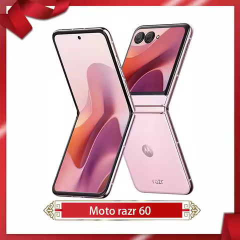 Original Lenovo Moto Razr 60 5G Mobile Phone 6.9inch PLOED MTK Dimensity7400X 4500Mah 33W Fast Charg