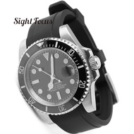 20mm 22mm Rubber Watch Band Strap For Rolex Omega Longines Seiko Citizen Watchband Bracelet