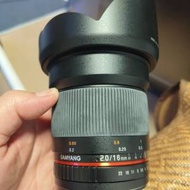 Samyang 16mm F/2.0 Canon RF
