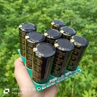 PSU isi 8 Elco 100volt 10000uf Nichicon original PSU class AB isi 8 10000uf 100v elko Nichicon bagus