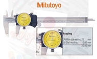Mitutoyo เวอร์เนียร์คาลิปเปอร์ มิตูโตโย Series 505 เวอร์เนีย เวอเนียร์แบบเข็ม เวอเนียร์ไดอัล ไดอัลคา