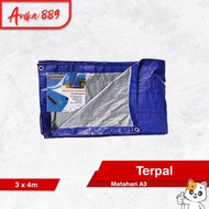 PLASTIC TARPAULIN CAP Matahari A3 SIZE 3x4 METERS