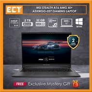 MSI Stealth A16 AMG AI+ A3XWGG-037 Gaming Laptop (AI 9 HX370 5.10GHz,2TB PCIe SSD,32GB D5,NV RTX5070