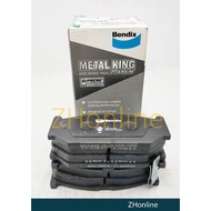 SUZUKI SWIFT 1.5 2005-2011 - Bendix Metal King FRONT BRAKE PAD DB1818MKT