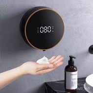 [Soap dispenser]Automatic Induction Hand Washing Machine Punch-Free Wall-Mounted Automatic Foam Charging Antibacterial S