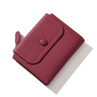 COD Small Pu Leather Women's Wallet Mini Women's Coin Purse Pocket Women's Wallet Girl Wallet Brand 