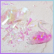 New  Laser Iridescent Clear Film AB Effect Paper DIY Epoxy Resin Jewelry Fillings Hot