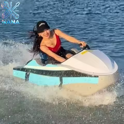 WLYX Factory Price Electric Mini Jet Boat Jet Propulsion Powered Boat 72V Jet Epp Boat