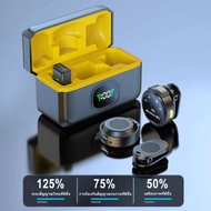 ไมโครโฟนไร้สาย 2.4GHz คุณภาพเสียงชัดเจน สำหรับไลฟ์สด ถ่าย Vlog YouTube ใช้ได้กับ iOS/Android