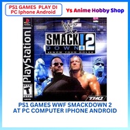 【PS1 Games Play di PC Computer Phone 】Playstation 1 WWF SMACKDOWN 2 KNOW YOUR ROLE Pc Game bEST GAME