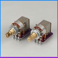 （COD） Durable B250K B500K Push-Pull Pot for Musical Instrument Modification 9.5mm Metric Shaft