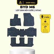 Zin Vitac tangled floor lining for Byd M6 cars Byd M6 Car Mat