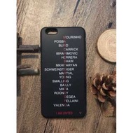 **英超Manchester United 曼聯球員文字MANCHESTER UNITED FC 手機殼**