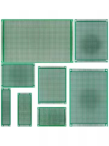 9x15 8x12 7x9 6x8 5x7 4x6 3x7 2x8 cm Double Side Prototype Diy Universal Printed Circuit PCB Board P