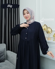 GAMIS POLOS KHEYLA DRESS EXSLUSIVE ANNASIHAH/GAMIS YORIS ANNASIHAH WANITA MUSLIMAH TERBARU