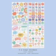 Moon Pancake Mini Sticker Bundle - Cute Element Sticker Set