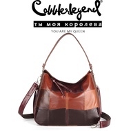 Cobbler Legend Women Genuine Leather Shoulder Bag Casual Handbags