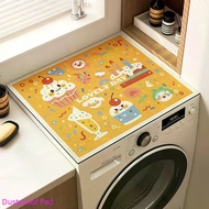 Dopamine Cute Cartoon Washing Machine Cover Pad Household Absorbent Sunscreen Diatom Mud Durable Pro