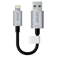 USB OTG DÀNH CHO IPHONE 64GB LEXAR JUMPDRIVE C25I 130MB/S
