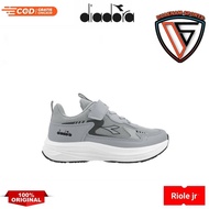 DIADORA Jr BOY'S SNEAKERS SHOES - BLACK